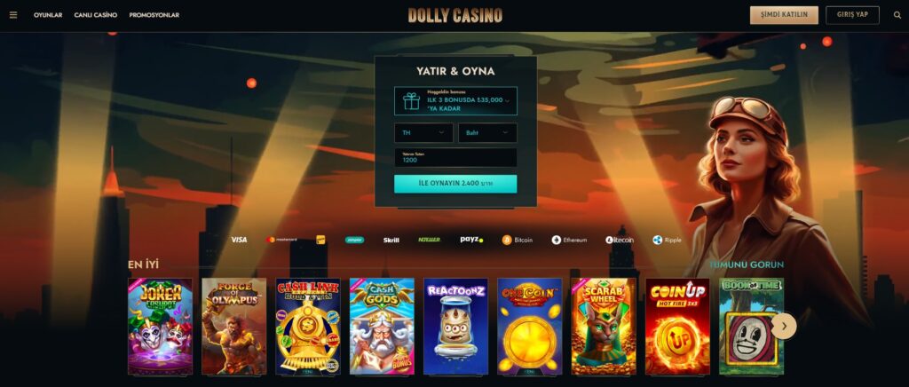 Dolly Casino - En İyi Hoşgeldin Bonusu Veren Siteler